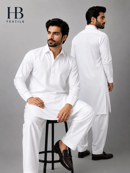 HB Textile White – Premium Edition Wash & Wear Unstitched Fabric